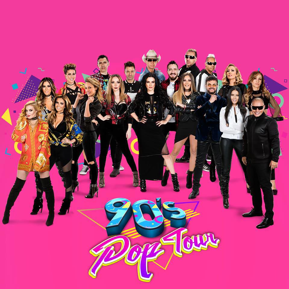 Llega el 90’s Pop Tour a la Arena CDMX Bava