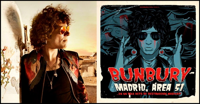 Enrique Bunbury presenta: Madrid, Área 51 ¡en vivo!