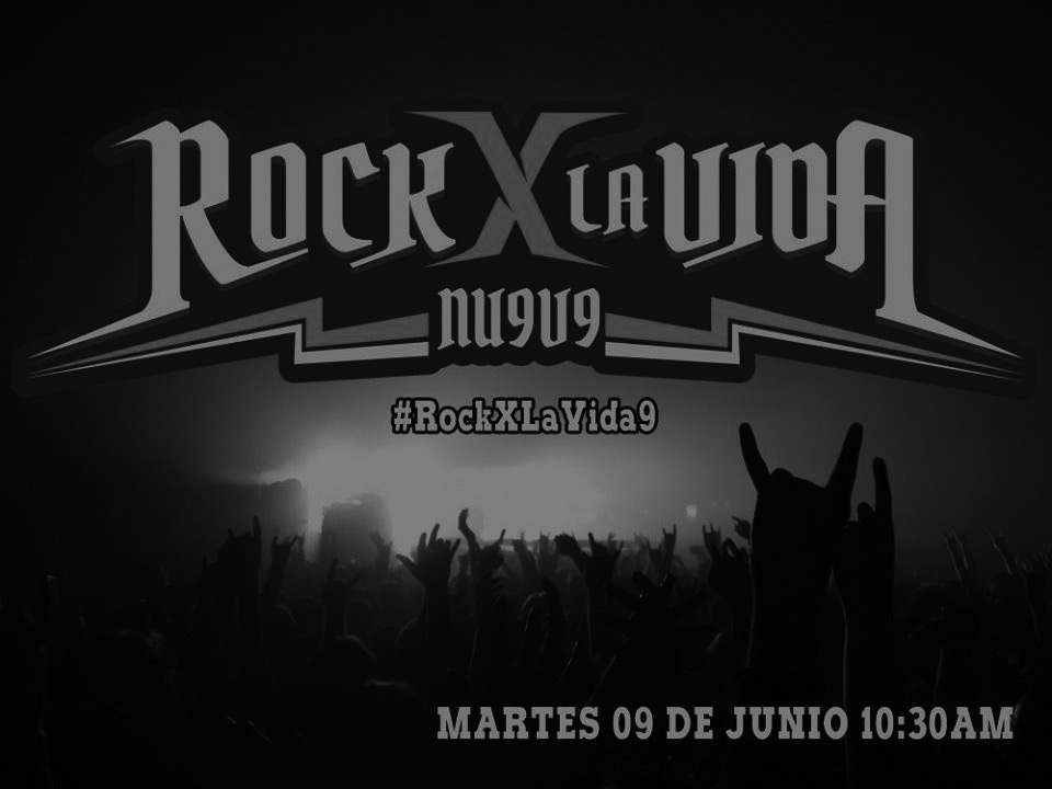 ¡Gana boletos y asiste a Rock X La Vida 9!