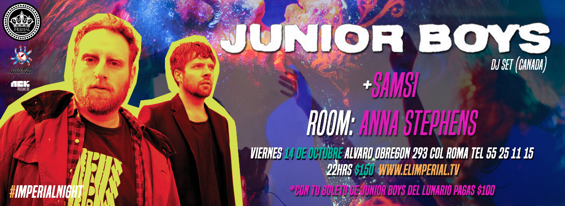 Junior Boys Dj Set @ El Imperial